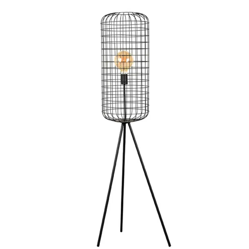 Wohnen Lampen & Leuchten*Stehleuchte mit Gitterschirm - Troketta