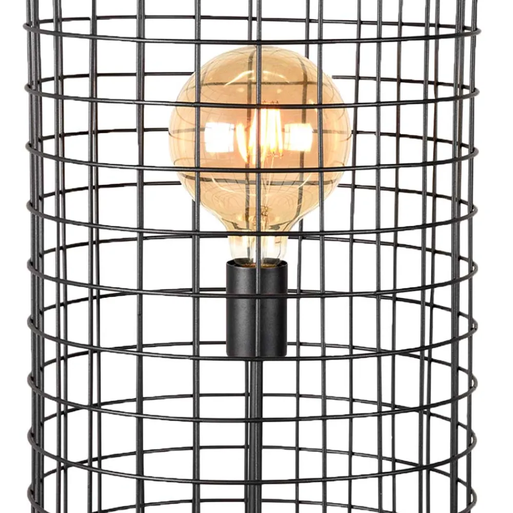 Wohnen Lampen & Leuchten*Stehleuchte mit Gitterschirm - Troketta