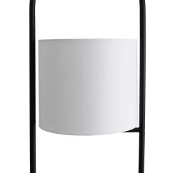 Wohnen Stehleuchte mit Stoffschirm Creme - Abrahams