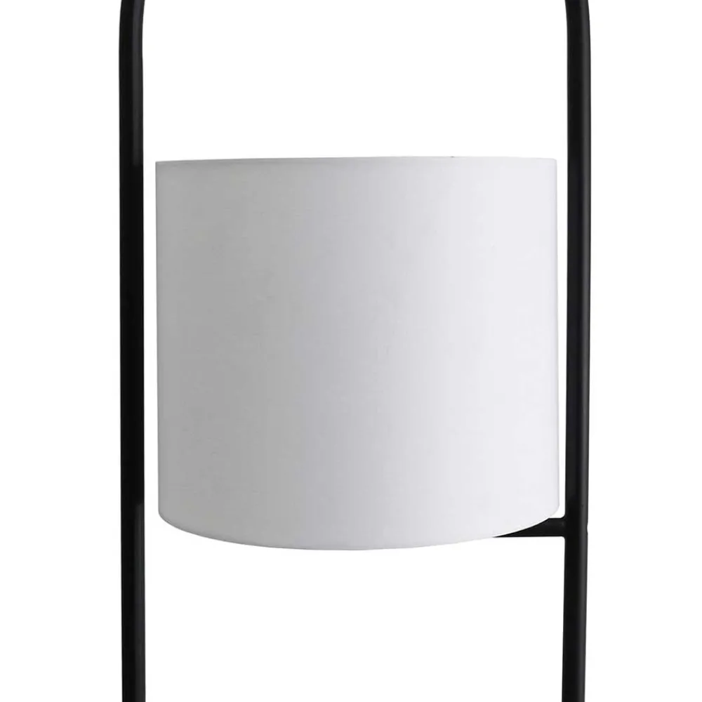 Wohnen Stehleuchte mit Stoffschirm Creme - Abrahams