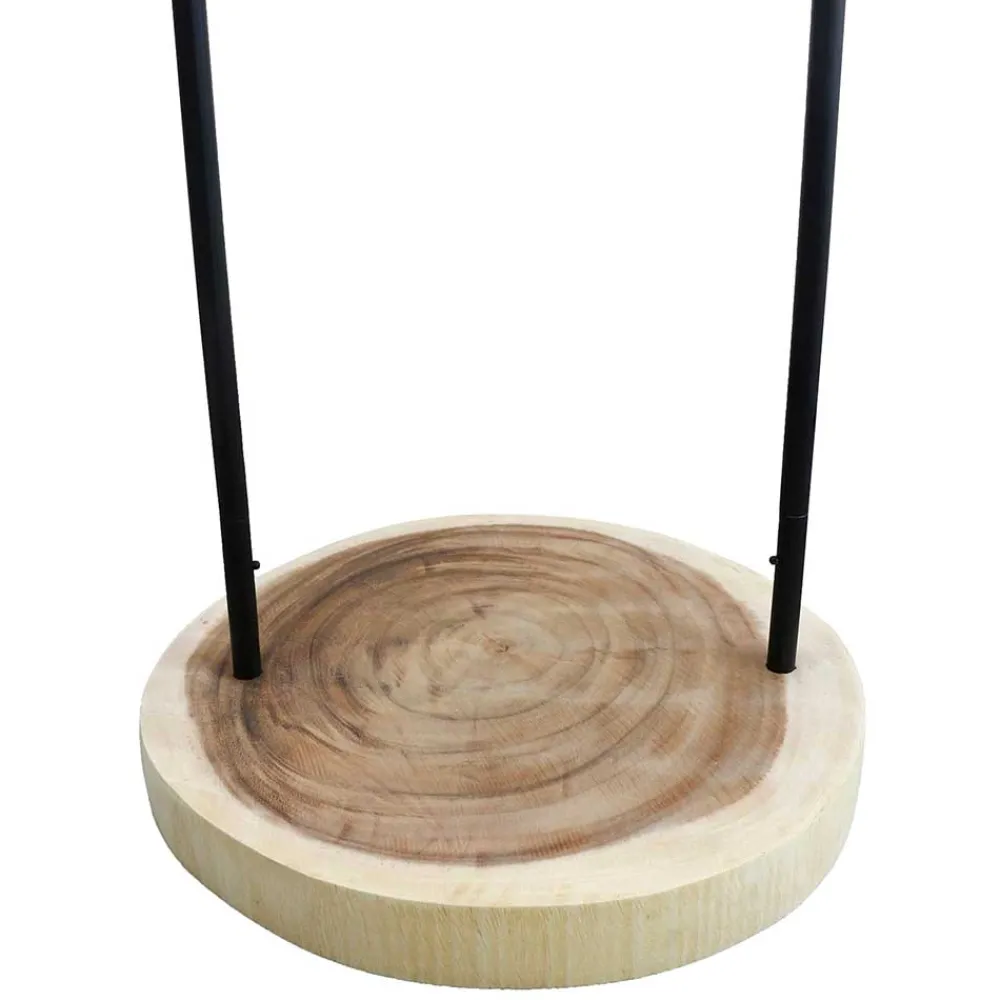 Wohnen Stehleuchte mit Stoffschirm Creme - Abrahams