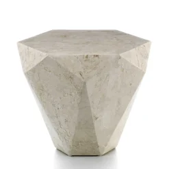 Wohnen Stein Wohnzimmertisch Jevellon in Creme