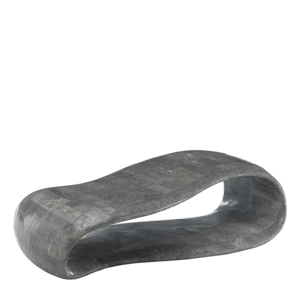 Wohnen Stein Wohnzimmertisch Sunderland in Grau