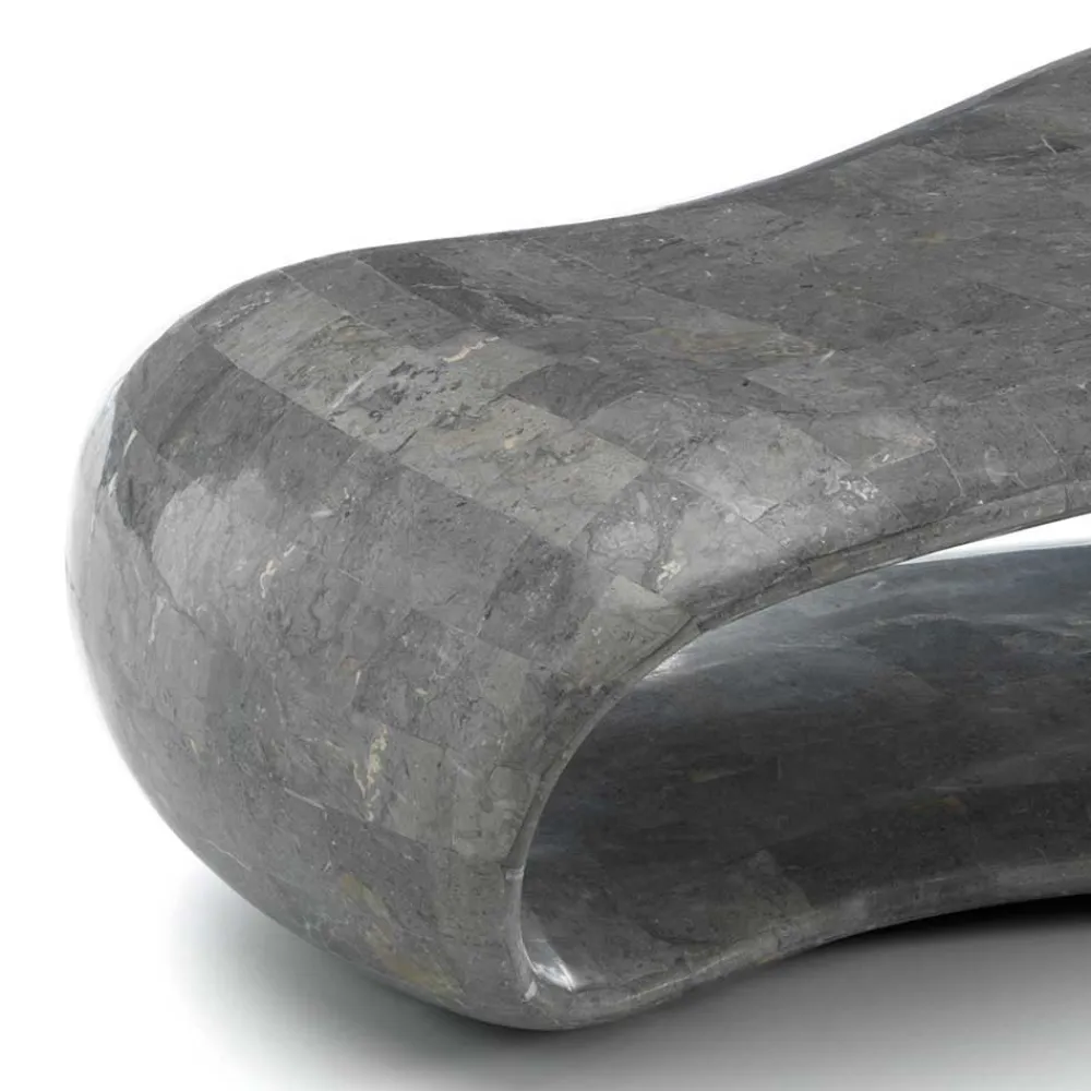 Wohnen Stein Wohnzimmertisch Sunderland in Grau