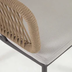 Wohnen Rattanmöbel|Esszimmerstühle*Stühle aus Kordelgeflecht Beige - Wanisha (4er Set)