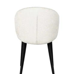 Wohnen Küchenstühle|Esszimmerstühle*Stühle in Cremeweiß Struktursamt - Levetreal (2er Set)