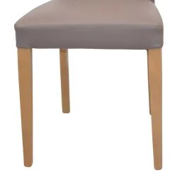 Wohnen Braune Möbel|Küchenstühle*Stühle in Hellbraun & Eiche - Drenada (2er Set)