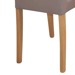 Wohnen Braune Möbel|Küchenstühle*Stühle in Hellbraun & Eiche - Drenada (2er Set)