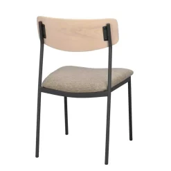 Wohnen Stühle mit Polstersitz in Beige - Gora (2er Set)