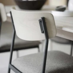 Wohnen Stühle mit Polstersitz in Beige - Gora (2er Set)