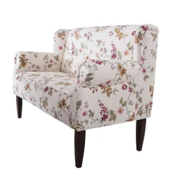 Wohnen Vintage Möbel*Stoff Sofa Sweet mit Blumenmuster