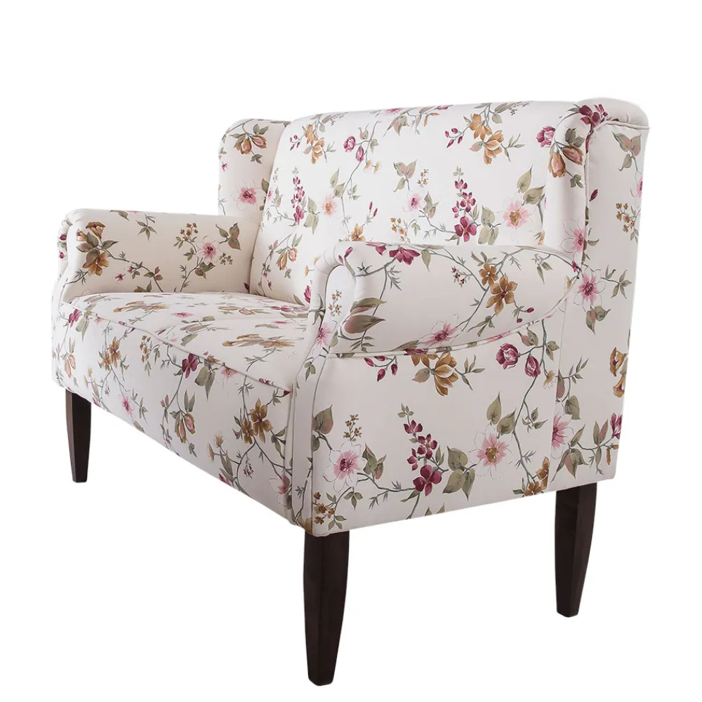 Wohnen Vintage Möbel*Stoff Sofa Sweet mit Blumenmuster