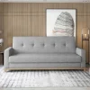 Wohnen Stoff-Klappsofa in Grau - Ejolas