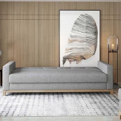 Wohnen Stoff-Klappsofa in Grau - Ejolas