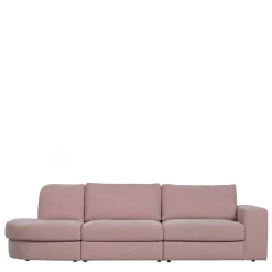 Wohnen Sofas|Sofa*Stoffsofa mit Armlehne rechts in Rosa - Jilatov