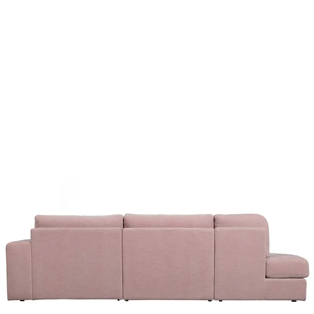 Wohnen Sofas|Sofa*Stoffsofa mit Armlehne rechts in Rosa - Jilatov