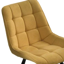 Wohnen Stoffstühle in Gelb - Anthony (4er Set)