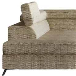 Wohnen Sofas|Sofa*Strukturstoff Polsterecke in Beige - Jimis