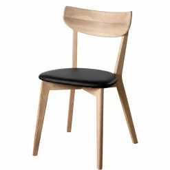 Wohnen Stuhl aus geseiftem Eichenholz - Losiamos (2er Set)