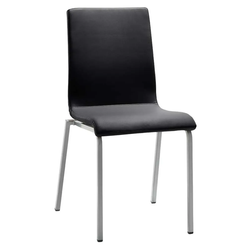 Wohnen Küchenstühle|Esszimmerstühle*Stuhl in Anthrazit Microfaser - Coestraga