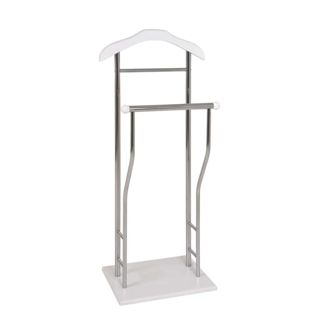 Herren Wohnen Stummer Diener Bien in Weiß Chrom