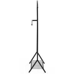 Herren Wohnen Stummer Diener mit Ablage in Schwarz - Spanola