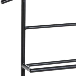 Herren Wohnen Stummer Diener mit Ablage in Schwarz - Spanola