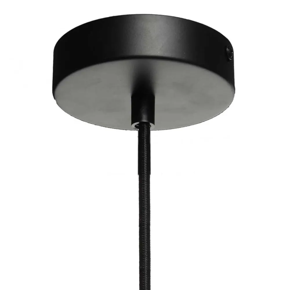 Wohnen Stylische Pendelleuchte aus grauem Glas - Italo