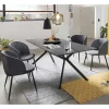 Wohnen Küchen-Essgruppen|Esszimmer Komplett*Stylische Tischgruppe fürs Esszimmer - Contrada (fünfteilig)