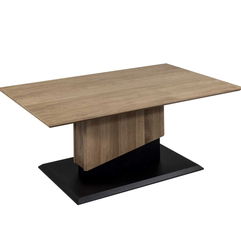 Wohnen Designermöbel*Säulen-Couchtisch auf Rollen höhenverstellbar - Belego