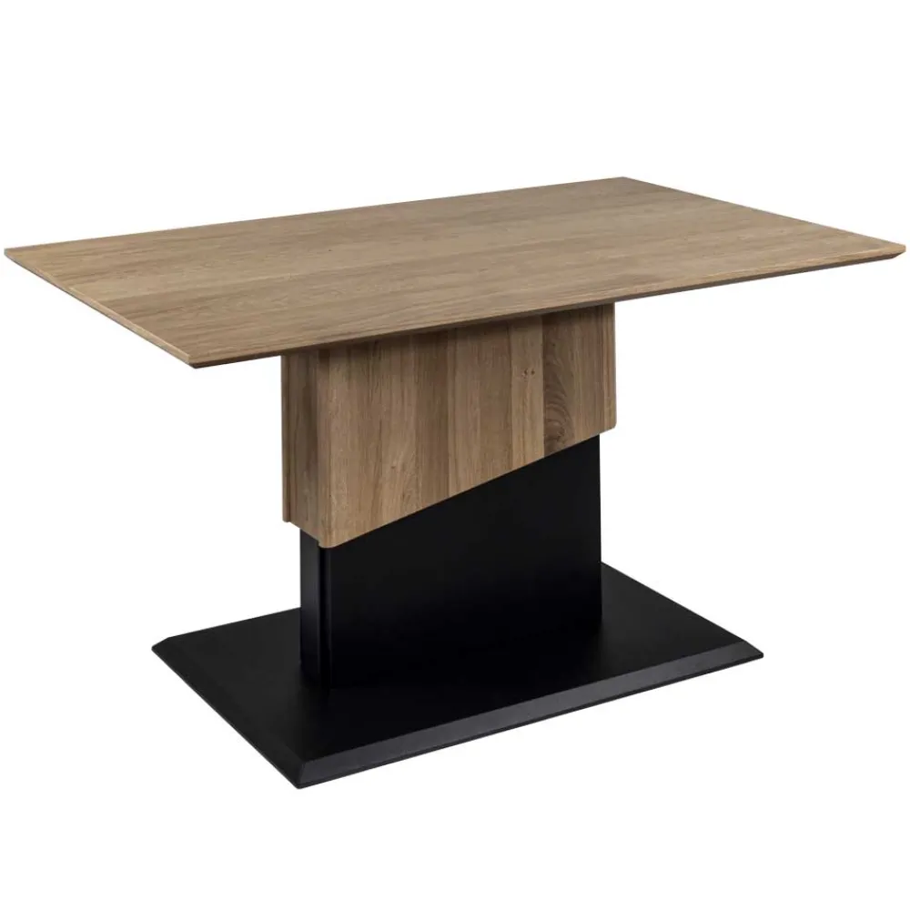 Wohnen Designermöbel*Säulen-Couchtisch auf Rollen höhenverstellbar - Belego