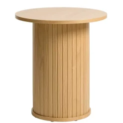 Wohnen Skandinavische Möbel*Säulentisch Beistelltisch in rundem Design - Teorina