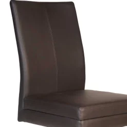 Wohnen Swing Polsterstuhl in Dunkelbraun - Imbizia (2er Set)