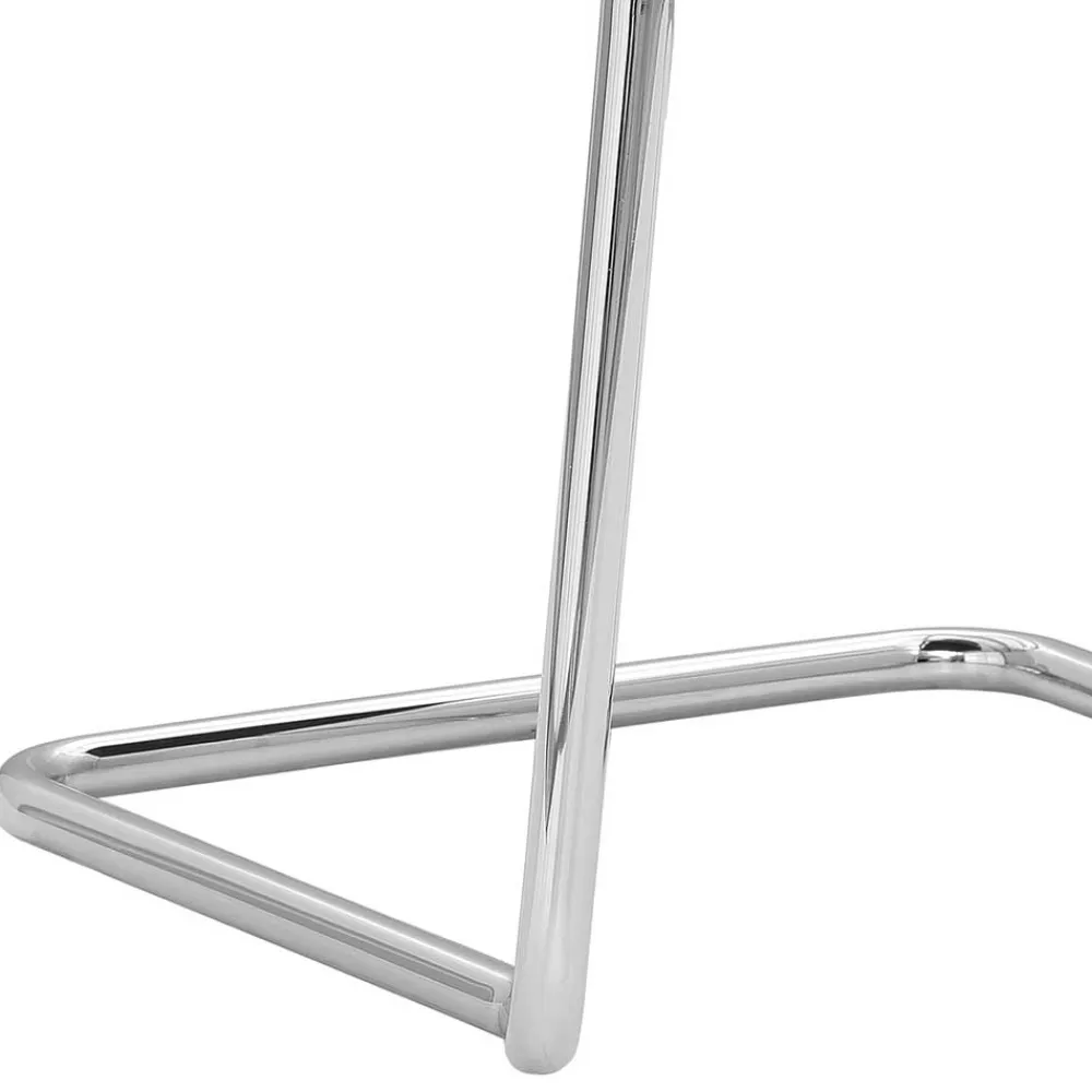 Wohnen Swing Stapelstuhl mit Mesh Rücken Schwarz - Castello