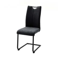 Wohnen Swingstühle in dunklem Grau - Lacrunia (4er Set)