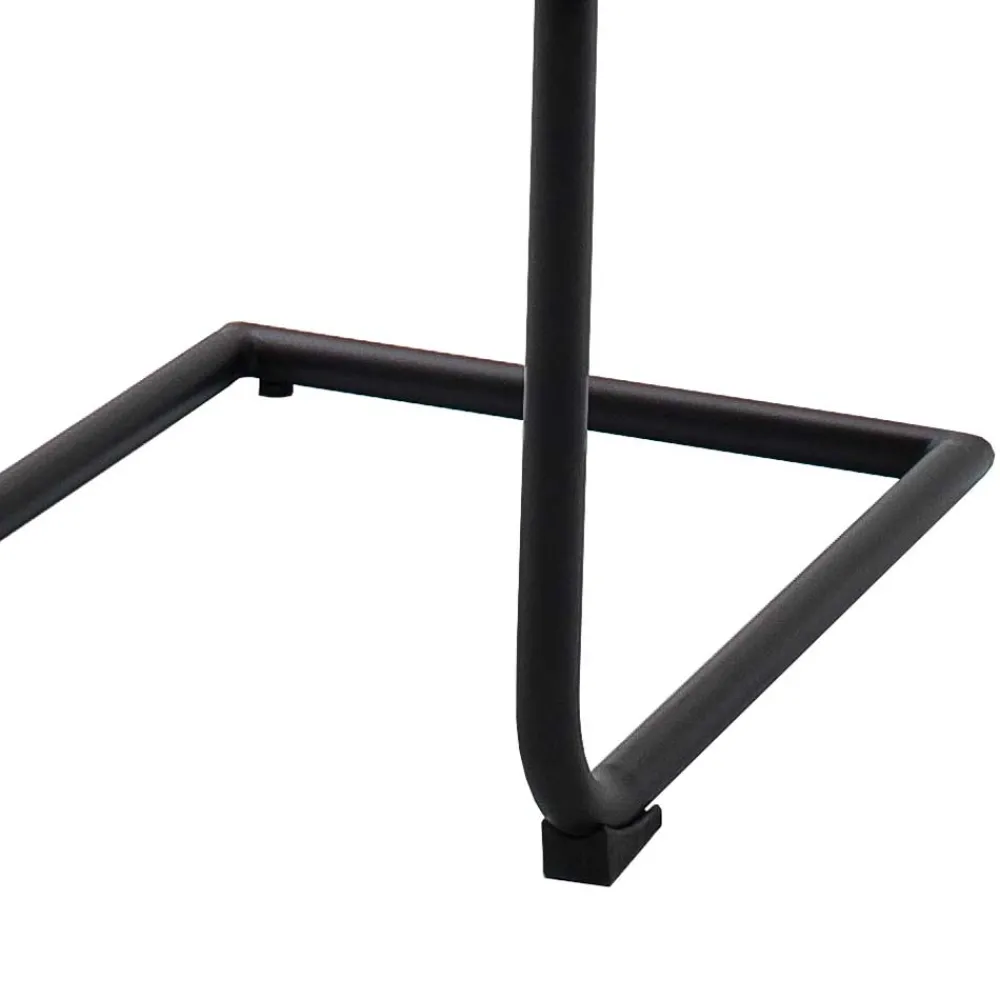 Wohnen Swingstühle in dunklem Grau - Lacrunia (4er Set)