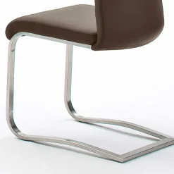 Wohnen Swingstuhl Albin in Braun (2er Set)