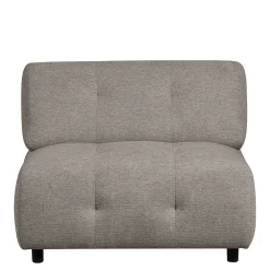 Wohnen Sofas|Sofa*Systemcouch Einsitzer in Graugrün Chenille - Aramato