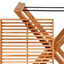 Wohnen Tablett Tisch aus Teak Massivholz - Muldivian