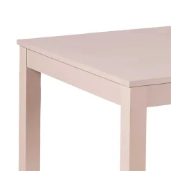 Wohnen Taupefarbener Esstisch mit 2 Einlegeplatten Bino aus Holz teilmassiv