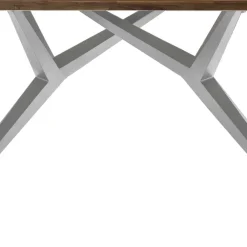 Wohnen Loft Möbel|Industrial Möbel*Teak Altholztisch mit Designgestell - Wemdi