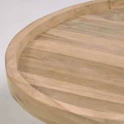 Wohnen Massivholzmöbel|Esszimmertische*Teak Couchtisch mit Drei-Bein-Gestell - Marcel