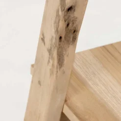 Wohnen Schuhschränke*Teakholz Bank mit Ablageboden - Romitella