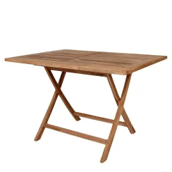 Wohnen Teakholz-Gartenmöbel|Gartentische*Teakholz Garten Klapptisch in 120x80 cm - Vienna