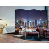 Wohnen 5-teiliger Paravent NYC bei Nacht - Brisco