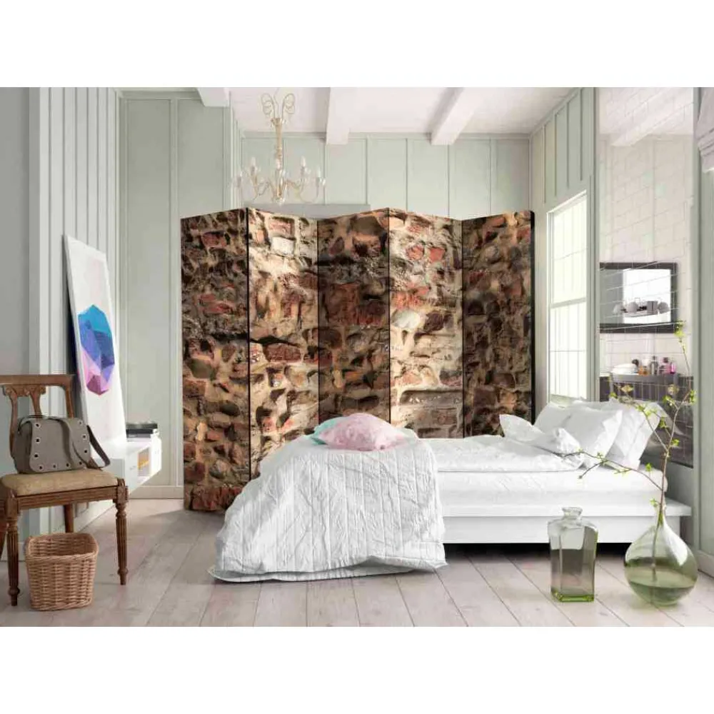 Wohnen 5-teiliger Paravent zum mobilen Einsatz - Caron