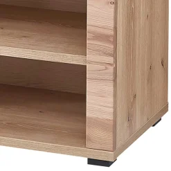 Wohnen Teilmassive Schuhbank mit zwei Fächern - Latenda