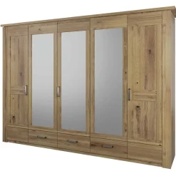 Wohnen Teilmassives Schlafzimmer Möbelset - Riostar (vierteilig)