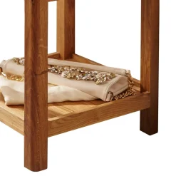 Wohnen Telefonkonsole aus Wildeiche Massivholz - Uvinessa