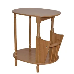 Wohnen Telefontisch Belafoma in Nussbaumfarben